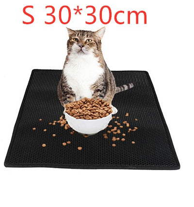 Cat Litter Pad Honeycomb Cat Pad Waterproof Litter Mat