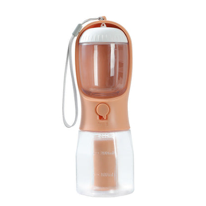 Dog Water Cup Drinking Food Garbage Bag Three