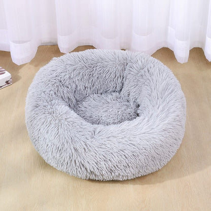 Dog Bed Super Soft Long Plush Pet Kennel Deep Sleep