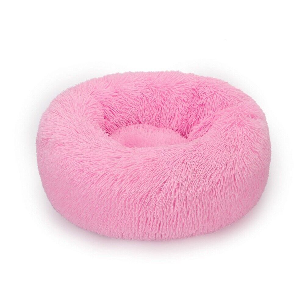 Dog Bed Super Soft Long Plush Pet Kennel Deep Sleep