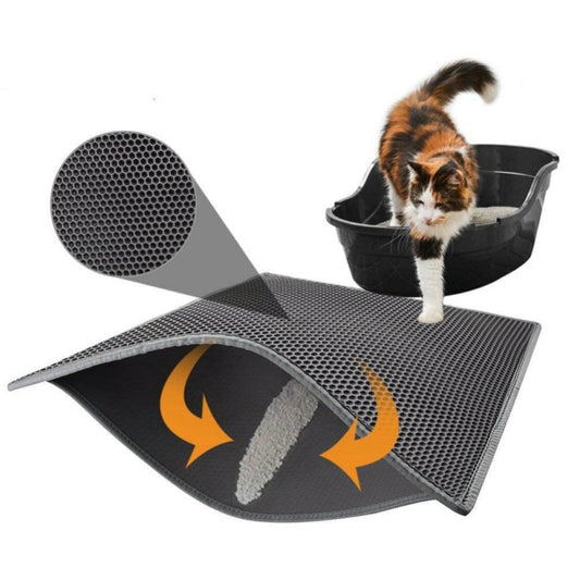 Cat Litter Pad Honeycomb Cat Pad Waterproof Litter Mat