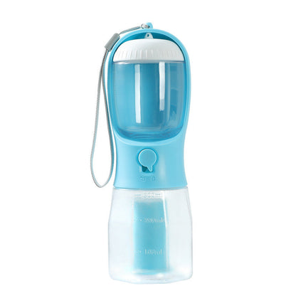 Dog Water Cup Drinking Food Garbage Bag Three