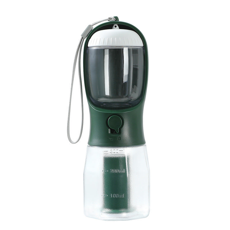 Dog Water Cup Drinking Food Garbage Bag Three