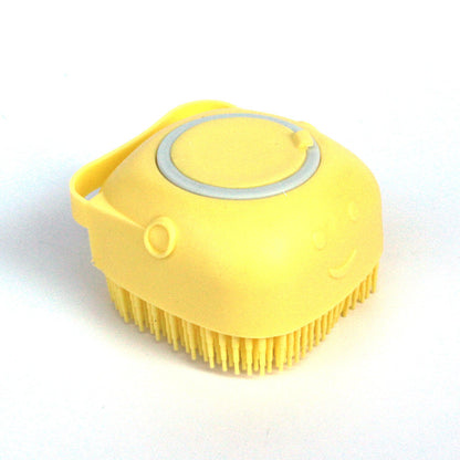 Silicone Dog Bath Massage Gloves Brush Pet Cat