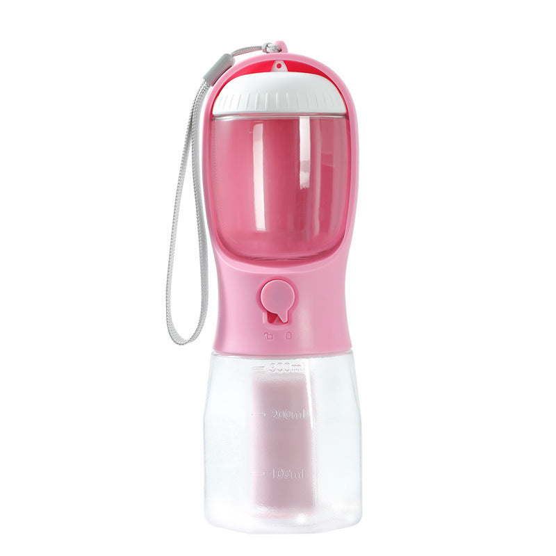 Dog Water Cup Drinking Food Garbage Bag Three